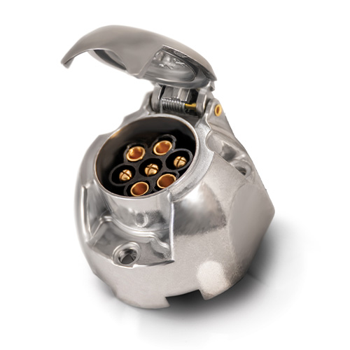 MP25 12N Type 7 Pin Aluminium Socket