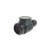 MP124B 12V 13 Pin Twin Cable Conversion Plug