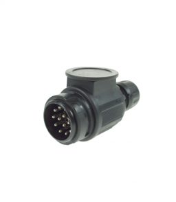 MP124B 12V 13 Pin Twin Cable Conversion Plug