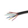 8A 7x0.65mm² + 1x1.5mm² 8 Core Black Cable