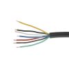 4A 7x0.50mm² 7 Core Black Cable