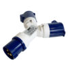 MP369B Caravan 230V 2 Way Hook-Up Splitter
