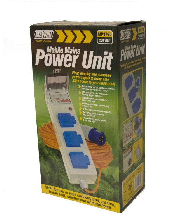 MP3765 230V 10A Mobile Mains Power Unit - Image 4