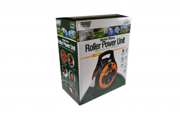 MP3767 15M Roller Mobile Mains Power Unit with LED Light - Image 5