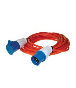 MP377 230V 25m Caravan Site Extension Lead