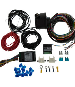 MP3814B 13 Pin Wiring Kit With 30A Dual Charging Relay