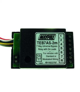 MP3877B2M 12V 2m 7 Way Bypass Relay