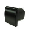 MP5985B 240V 16A Black Mains Flush Fit Socket