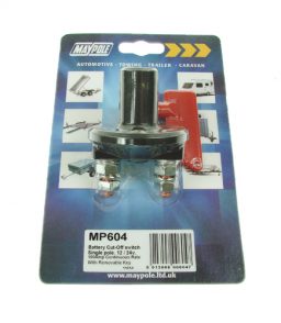 MP604 Single Pole Battery Cut Off Switch Display Packed