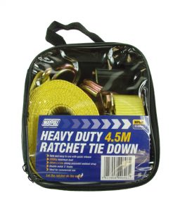 MP606 38mm x 4.5m 2500Kg Ratchet Strap & Hooks