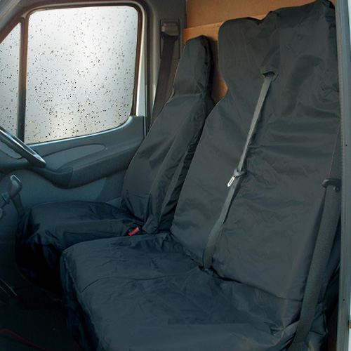 MP6525 Universal Black Van/Pick-Up Seat Cover Set - Maypole
