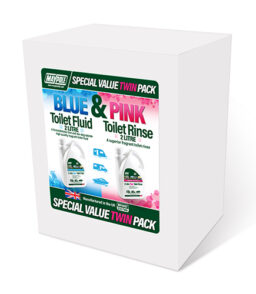 MP6997 Twin 2L Pack of Superior Toilet Rinse & Fluid