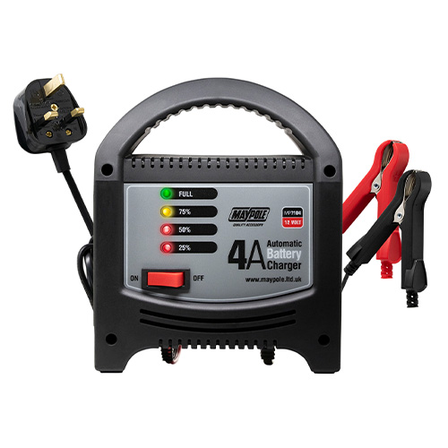 MP7104 4A 12V LED Automatic Battery Charger