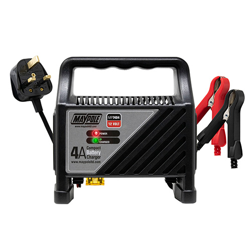 MP7404 4A 12V Compact Battery Charger
