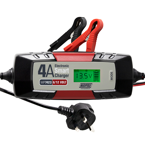 MP7423 4A 6/12V Electronic Smart Charger - Maypole