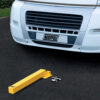 MP9737 Fold Down Security Post Fixed With Bolts