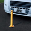 MP9737 Fold Down Security Post Fixed With Bolts