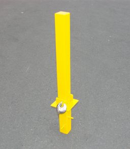 MP9739 Fold Down Security Post Set In Concrete