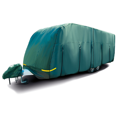 Premium Green 4-Ply Caravan Cover