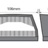 MP33B Britax 12V Number Plate Lamp (867.00.12V) - Image 2