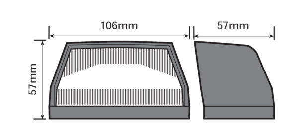 MP33B Britax 12V Number Plate Lamp (867.00.12V) - Image 2