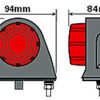 MP37 12V Britax Outline Marker Lamp (428.104.12V) Display Packed - Image 4