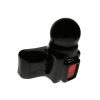 MP139B Black PVC Towball Cover With Reflector