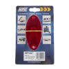 MP1657 12-24V Slim Line Oval LED Red Marker Lamp Display Packed