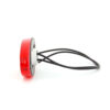 WAS 12-24V Slim Line Oval LED Red Marker Lamp