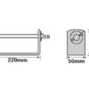 MP4703 Keel Roller Bracket For MP4622 - Image 2