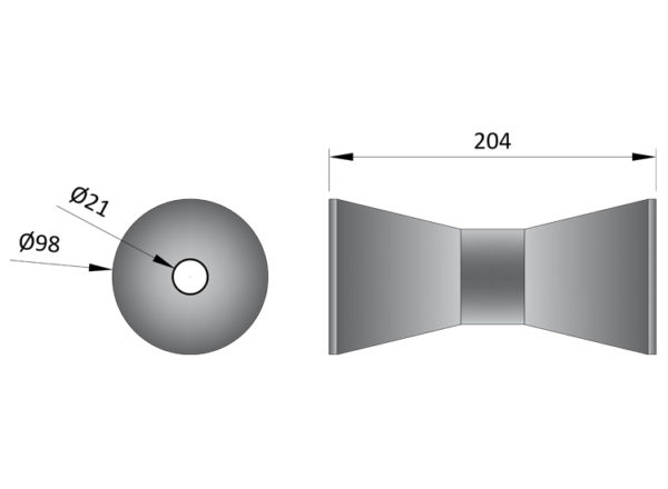 1734 keel v roller