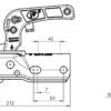 MP1927 Universal 1300Kg Pressed Steel 35-50mm Coupling Kit - Image 2
