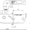 MP1943 1700Kg 35mm Pressed Steel Coupling - Image 2
