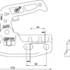 MP2031 3000Kg Heavy Duty Cast 50mm Coupling - Image 2