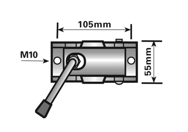 MP222 34mm Standard Duty Split Clamp - Image 3