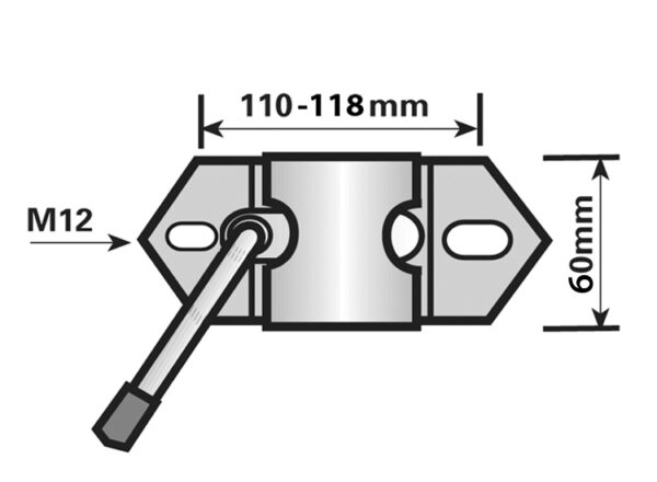 MP224 42mm Medium Duty Clamp - Image 2