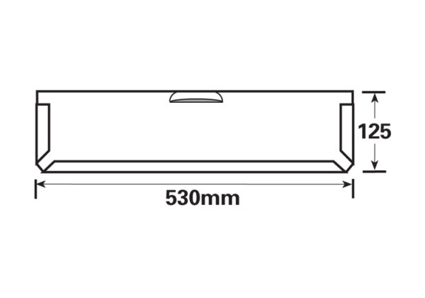 MP278B Steel Number Plate Holder - Image 2