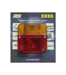 MP3 Maypole 12V Square Combination Lamp