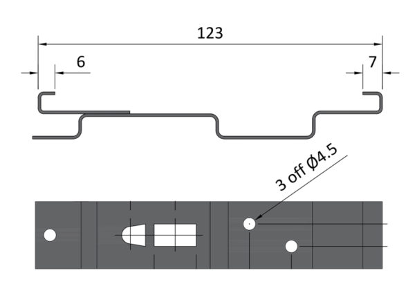 MP341B Number Plate Clamp - Image 4