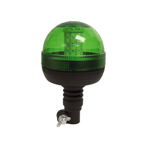 MP40934 12 24V Green Flexi Din Pole Mount LED Beacon R10 IP66 Maypole