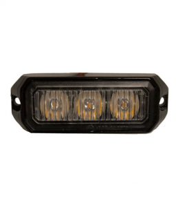 MP4110B 12/24V 9W Amber LED Strobe R10/IP65