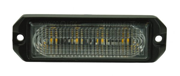 MP4115 4x5W 12/24V Ultra Slim LED Amber Strobe Display Packed - Image 2