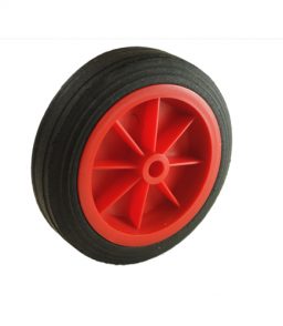 MP430 160mm Red Plastic Wheel Fits MP431 & MP432 Jockey Wheel