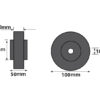 459 side roller drawing