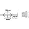 4763 side roller bracket drawing
