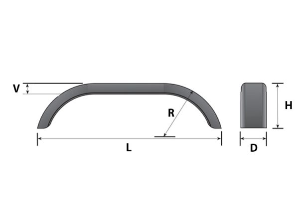 trailer mudguard drawing