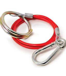 MP498B 1m x 2mm Red Breakaway Cable