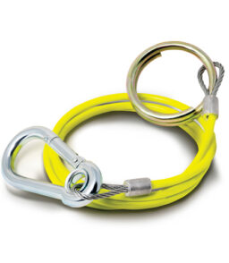 MP5015B 1m x 3mm Yellow PVC Breakaway Cable