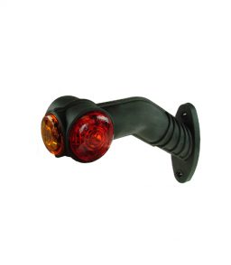 MP7723BL 10-30V LED 90° Left Hand Red/White/Amber Outline Marker Lamp
