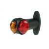 MP7726B 10-30V LED 45° Straight Red/White/Amber Rubber Stalk Marker Lamp